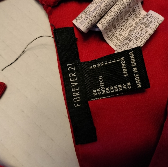 Red Club Top - Picture 6 of 7